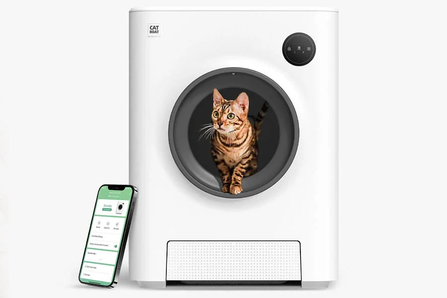 automatic litter box for multiple cats