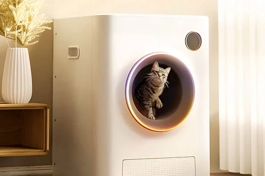 automatic litter box for multiple cats