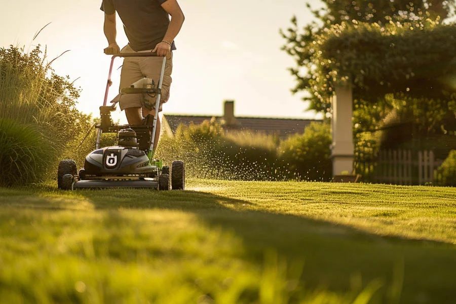 best battery mower