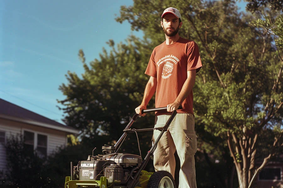 lithium battery operated lawn mowers