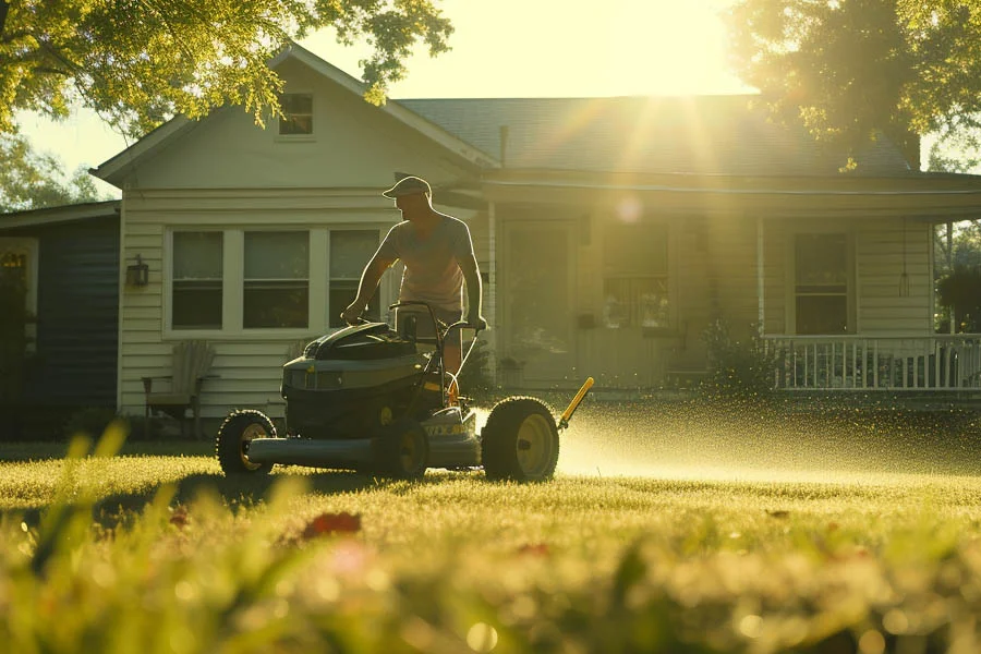 best electric self-propelled lawn mower