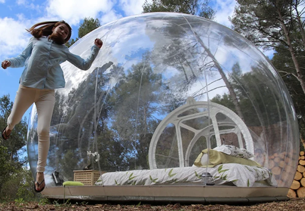 clear tent bubble