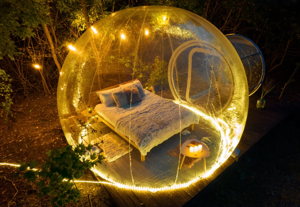 bubble inflatable tent