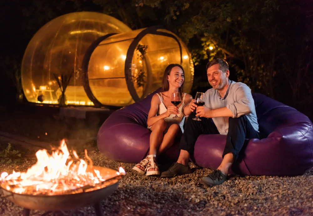 bubble tent glamping